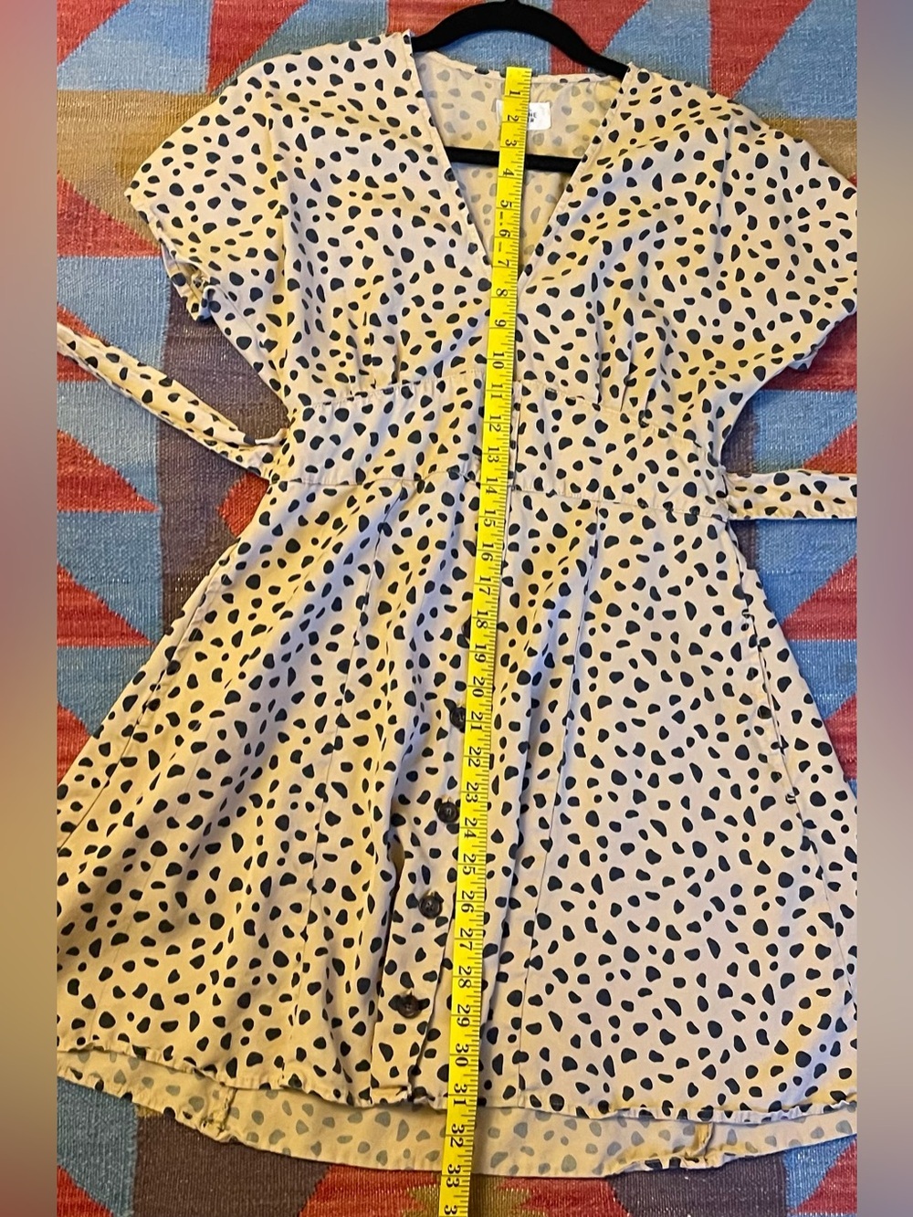 Marine Layer Camila Cheetah Print Dress Size Small - Picture 7 of 9